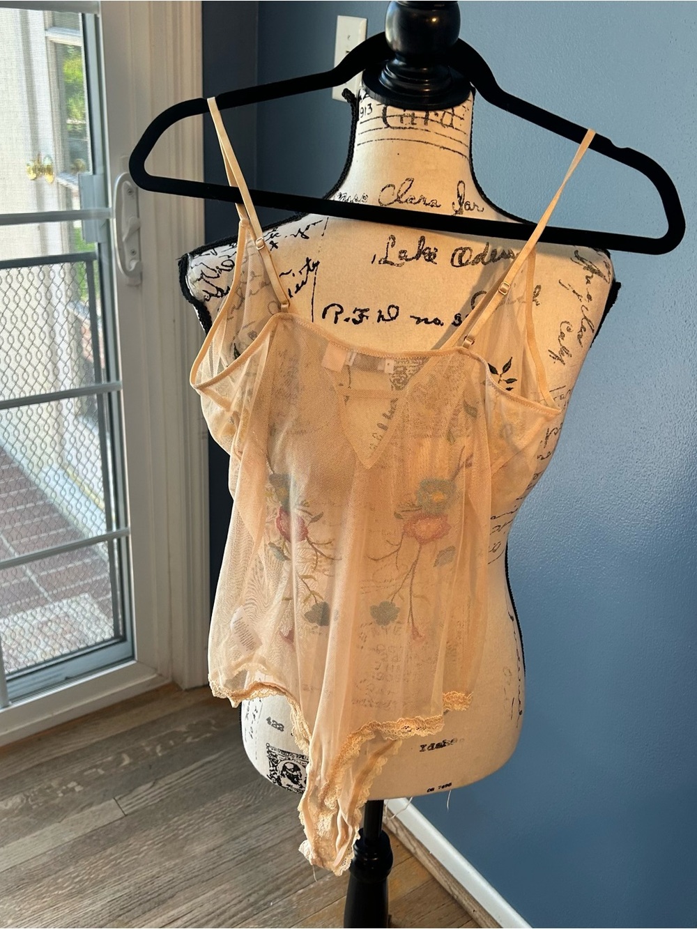 ⭐️5FOR$25⭐️. Chelsea 28 Sheer Embroidered Thong Bodysuit - Picture 5 of 15